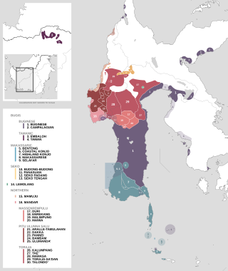 <span class="mw-page-title-main">South Sulawesi languages</span> Subgroup of the Austronesian language family