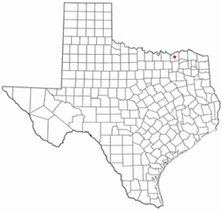 موقعیت Bonham, Texas