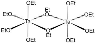 <span class="mw-page-title-main">Tantalum(V) ethoxide</span> Chemical compound