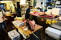 Fishermen cutting tuna at Tsukiji