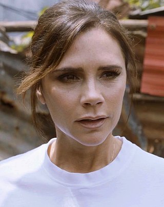 <span class="mw-page-title-main">Victoria Beckham</span> English fashion designer and singer (born 1974)