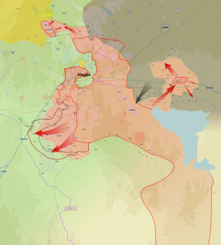 <span class="mw-page-title-main">Aleppo offensive (October–December 2015)</span> Operation that started on 16 October 2015