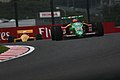 Aguri Suzuki demonstrates the B189 at the 2018 Japanese Grand Prix