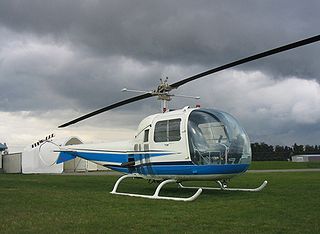 <span class="mw-page-title-main">Bell 47J Ranger</span> Type of aircraft