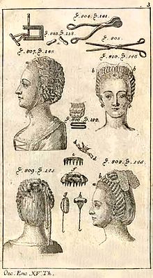 historical image of hair irons (top) Brennschere, Brennzange.jpg