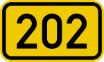 Thumbnail for File:Bundesstraße 202 number.svg