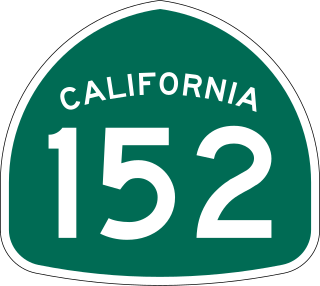 <span class="mw-page-title-main">California State Route 152</span> East-west highway in central California