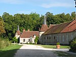 Château de Castelnau, côté gauche, Brouillamnon, commune de Plou.