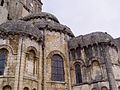 Le chevet de l'église Saint-Pierre.