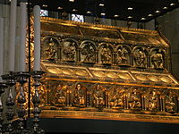 The Shrine of the Three Kings in Cologne Cathedral, Cologne, Germany, 1180 to 1225