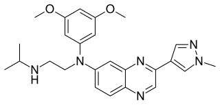 <span class="mw-page-title-main">Erdafitinib</span> Chemical compound