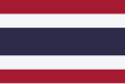 Flag of Thailand (fess with four fesses en divise)