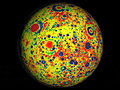 Image 29Variations in the gravity field of the Moon, from NASA (from Geodesy)