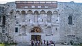 Portão dourado, entrada norte do Palácio de Diocleciano