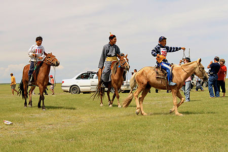 Naadam-festivaali Harhorinissa