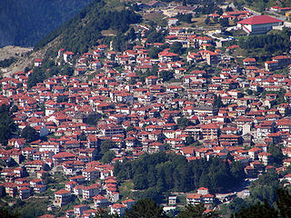 <span class="mw-page-title-main">Metsovo</span> Municipality in Greece