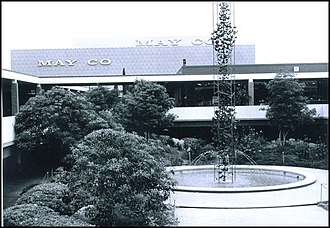 Center Courtyard at Mission Valley Center, 1961 Mission Valley Center, 1965 (3313719525).jpg