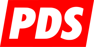 <span class="mw-page-title-main">Party of Democratic Socialism (Germany)</span> German democratic socialist political party