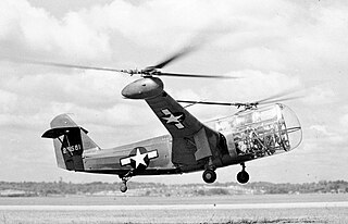 <span class="mw-page-title-main">Platt-LePage XR-1</span> 1941 American experimental helicopter