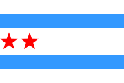 Proposed flag of Chicago, Illinois (1928).svg