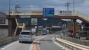 国道168号との重複 奈良県御所市鳥井戸