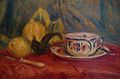 Citrons et Tasse de thé, par Auguste Renoir, 1912.