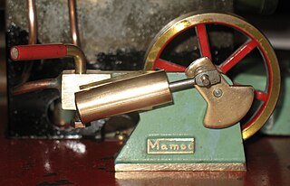 <span class="mw-page-title-main">Oscillating cylinder steam engine</span> Steam-engine design which does not require a valve gear