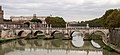 Pont Saint-Ange et ses statues.