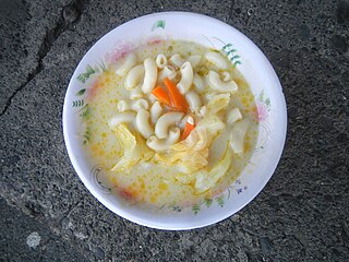 <span class="mw-page-title-main">Sopas</span> Filipino macaroni soup