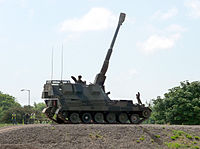 Self-propelled artillery gun