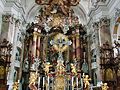 Kreuzaltar und Hochaltar (F14), Basilika Ottobeuren