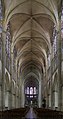 Interior of Troyes Cathedral: the nave