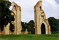 Ruines de l'abbaye de Glastonbury.