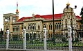 The front of Government House of Thailand