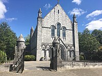 The Hiberno-Romanesque revival style Honan Chapel, founded 1916