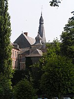 Het kasteel Pastur en de O.L.V.-kerk