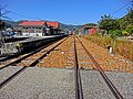 吉ヶ原駅ホーム（2015年）