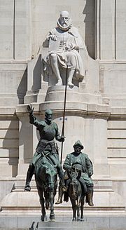 Thumbnail for File:Monumento a Miguel de Cervantes cropped.jpg