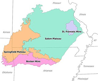 <span class="mw-page-title-main">Ozarks</span> Highland region in central-southern United States