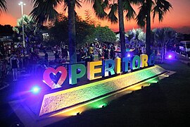 Praça da cidade de Peritoró