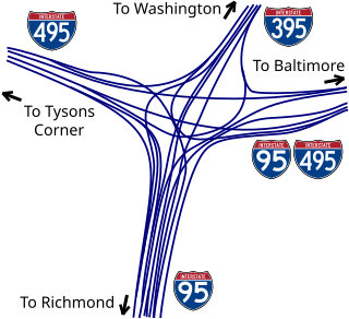 <span class="mw-page-title-main">Springfield Interchange</span> Mixing Bowl