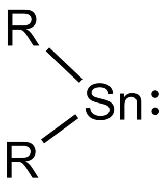 <span class="mw-page-title-main">Stannylene</span> Class of organotin(II) compounds