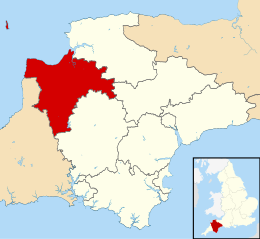 Distretto di Torridge – Mappa