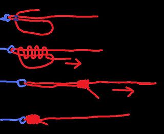 <span class="mw-page-title-main">Uni knot</span> Fishing knot