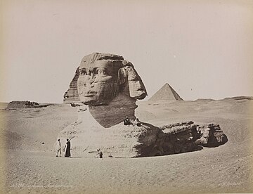 Sphinx Godang i Giza, Mesir