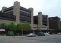 Main entrance of Hennepin County Medical Center