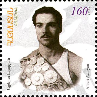 <span class="mw-page-title-main">Albert Azaryan</span> Soviet Armenian artistic gymnast (1929–2023)