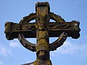 Auvergne, details of the croix nimbée de Chambon-sur-Lac, 16th century