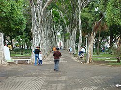 View of Campo Belo's main square