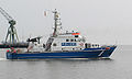 Patrol boat of the Wasserschutzpolizei of Hamburg/Germany